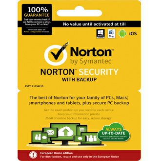 Norton Security with Backup