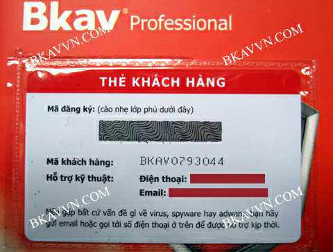 Thẻ cào được niêm phong và lớp phủ